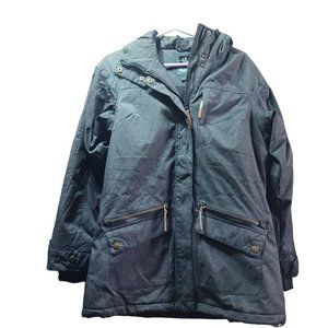 Pulse Women gray Insulated Ski snow jacket  Coat Size Small